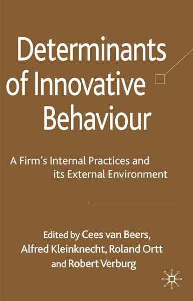 Produktbild: Determinants of Innovative Behaviour