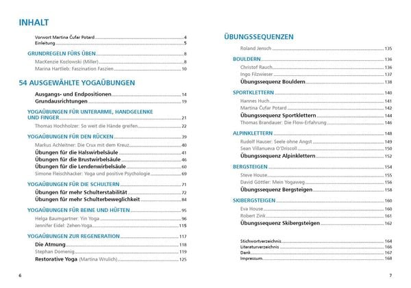 Produktbild: Yoga f&uuml;r Kletterer und Bergsportler