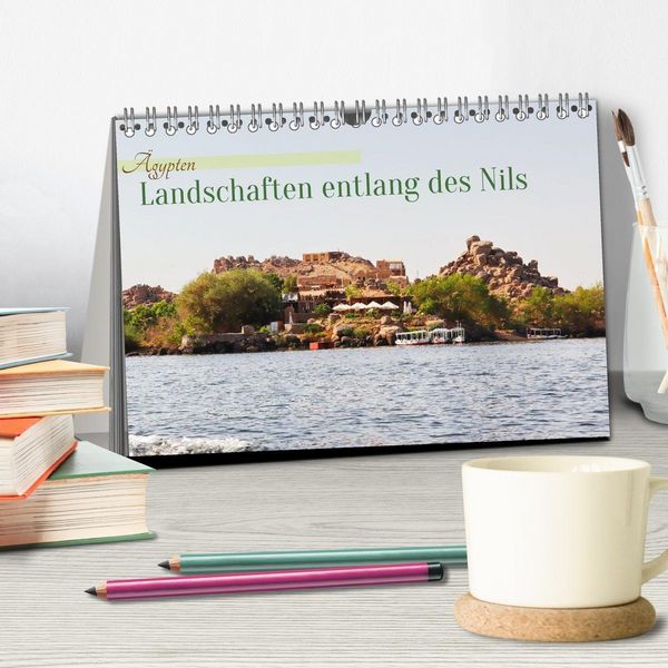 Produktbild: &Auml;gypten - Landschaften entlang des Nils (Tischkalender 2027 DIN A5 quer), CALVENDO Monatskalender