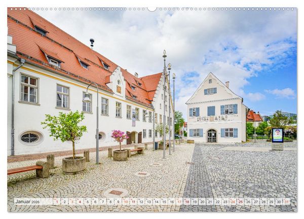 Produktbild: Biberach an der Ri&szlig; Impressionen (Wandkalender 2026 DIN A2 quer), CALVENDO Monatskalender