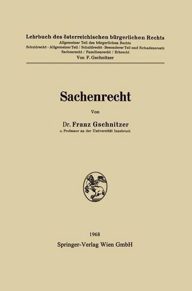 Produktbild: Sachenrecht