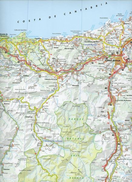 Produktbild: Costa de Cantabria - Zoom Map 143. 1 : 150 000