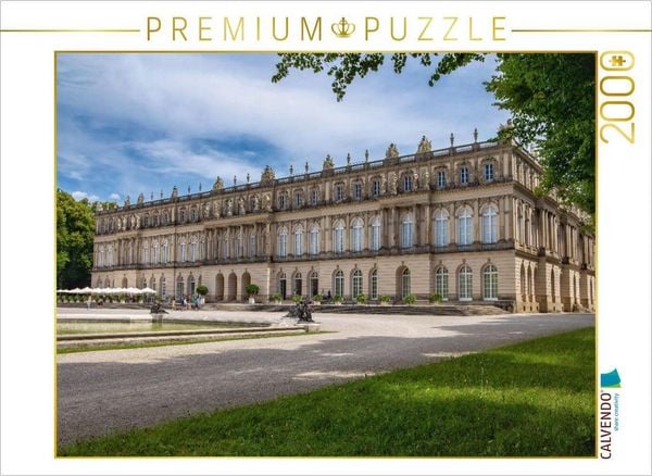 CALVENDO Puzzle Herreninsel mit Schloß | 2000 Teile Lege-Größe 90x67cm Foto-Puzzle für glückliche Stunden