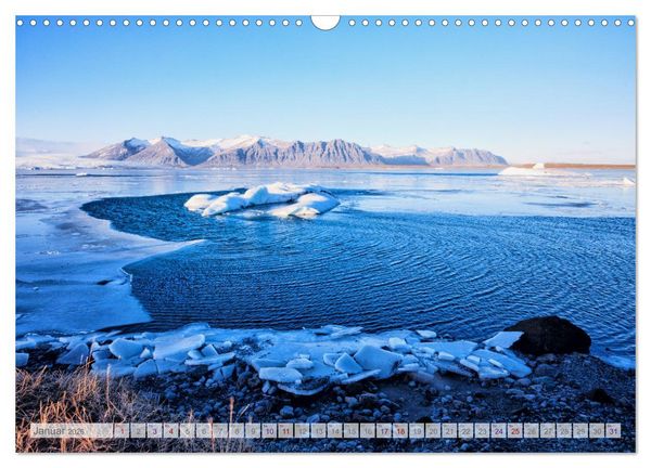 Produktbild: Surreale Landschaften Islands (Wandkalender 2026 DIN A3 quer), CALVENDO Monatskalender