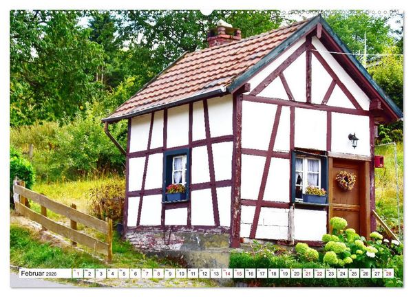 Produktbild: Fachwerkh&auml;user - Historische Geb&auml;ude rund um Simmerath (Wandkalender 2026 DIN A2 quer), CALVENDO Monatskalender