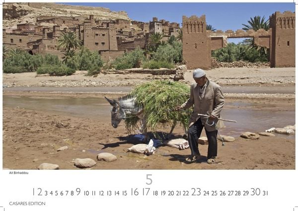 Produktbild: Marokko Kalender 2027 &ndash; Wandkalender | Fotokalender Afrika 24x35 cm - Hochwertiger . f&uuml;r das Jahr 2027 &ndash; mit beeindruckenden Bildern aus Marokko.