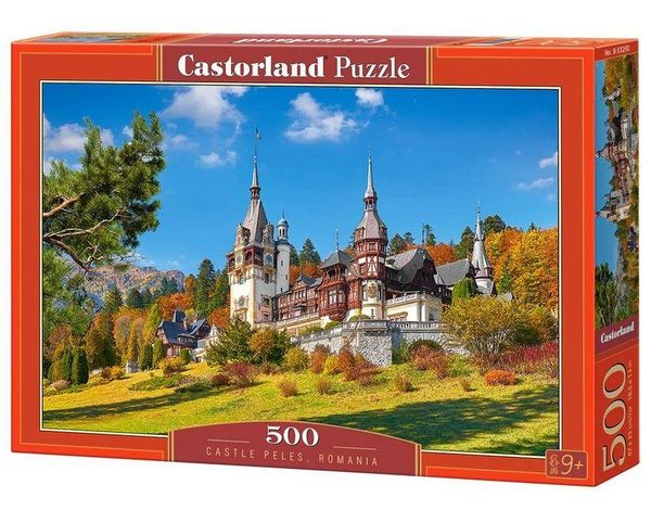 Produktbild: Castorland 500 Piece Jigsaw Puzzles, Castle Peles, Neo-Renaissance Castle, Romania, Adult Puzzle, Castorland B-53292