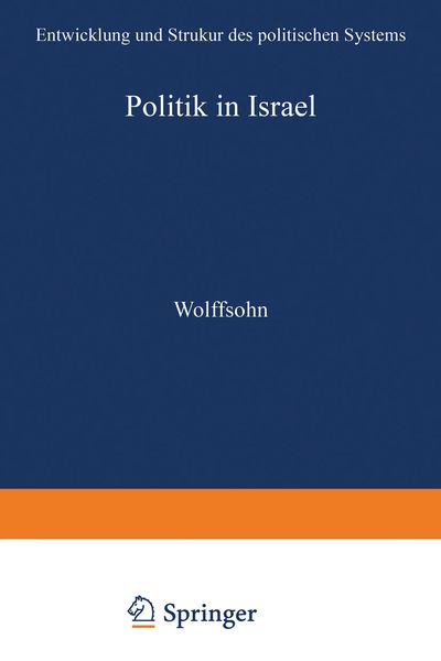 Produktbild: Politik in Israel