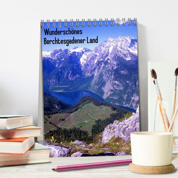 Produktbild: Wundersch&ouml;nes Berchtesgadener Land (Tischkalender 2026 DIN A5 hoch), CALVENDO Monatskalender