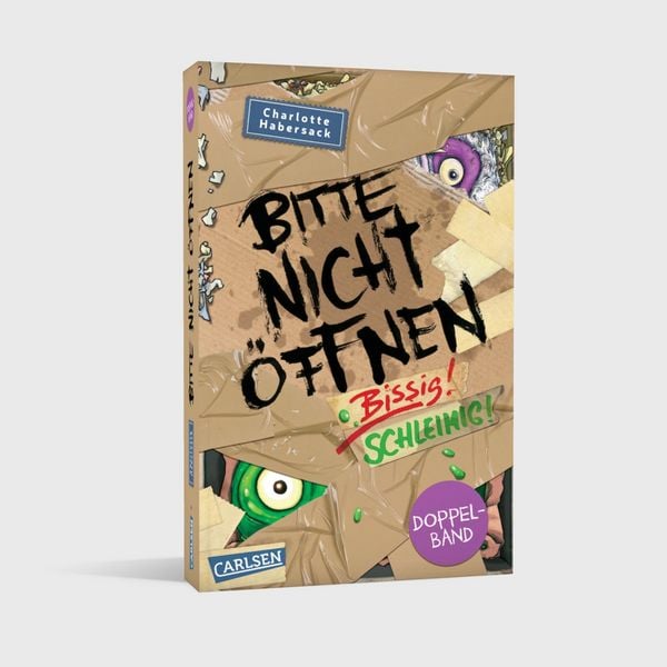 Produktbild: Bitte nicht öffnen: Doppelband (Enthält die Bände 1: Bissig!, 2: Schleimig!)