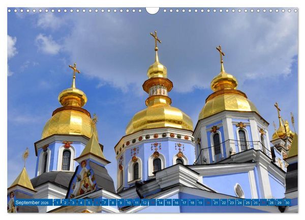 Produktbild: Kiew - Hauptstadt der Ukraine (Wandkalender 2026 DIN A3 quer), CALVENDO Monatskalender