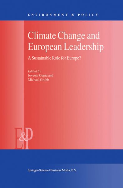 Produktbild: Climate Change and European Leadership