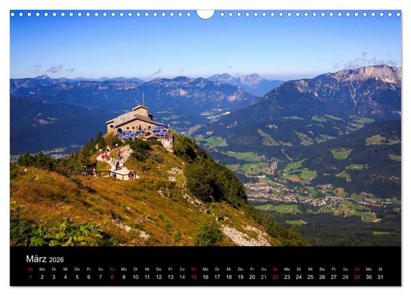 Produktbild: Berchtesgadener Land (Wandkalender 2026 DIN A3 quer), CALVENDO Monatskalender