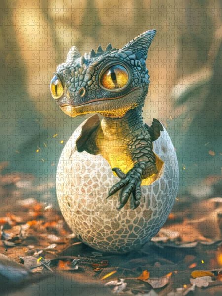 Produktbild: CALVENDO Puzzle Dragon | 1000 Teile Lege-Gr&ouml;&szlig;e 64x48cm Foto-Puzzle f&uuml;r gl&uuml;ckliche Stunden