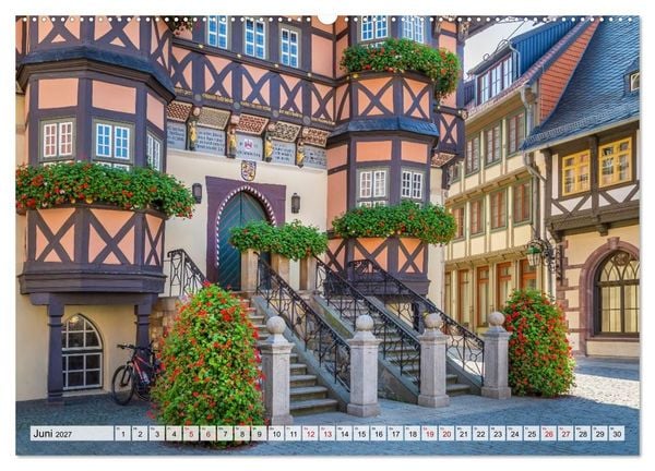 Produktbild: Historischer Charme Europas (hochwertiger Premium Wandkalender 2027 DIN A2 quer), Kunstdruck in Hochglanz