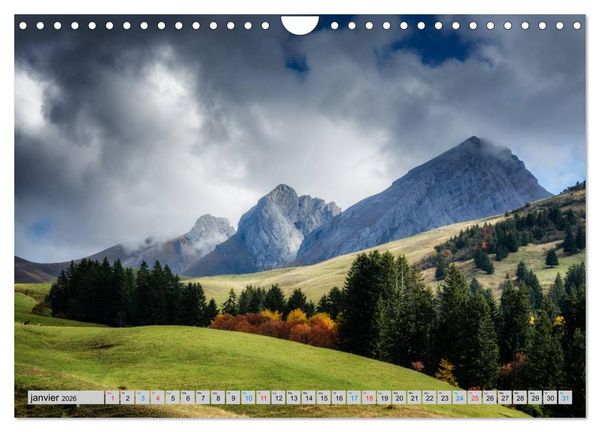 Produktbild: Un automne en Haute-Savoie (Calendrier mural 2026 DIN A4 vertical), CALVENDO calendrier mensuel