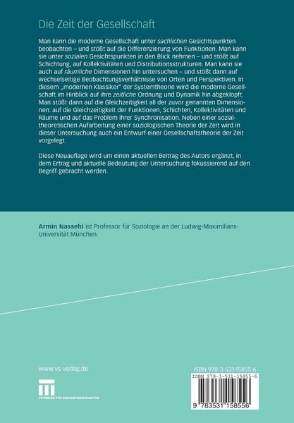 Produktbild: Die Zeit der Gesellschaft