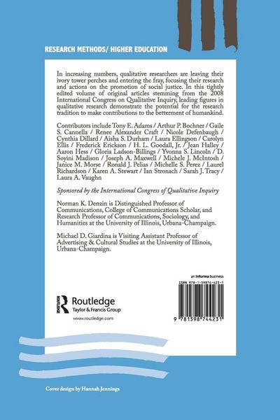 Produktbild: Qualitative Inquiry and Social Justice