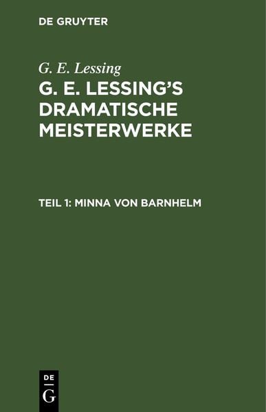 Produktbild: Minna von Barnhelm