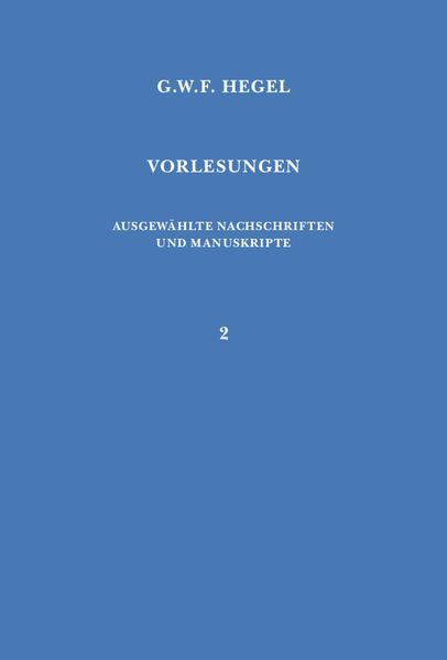 Produktbild: Vorlesungen &uuml;ber die Philosophie der Kunst