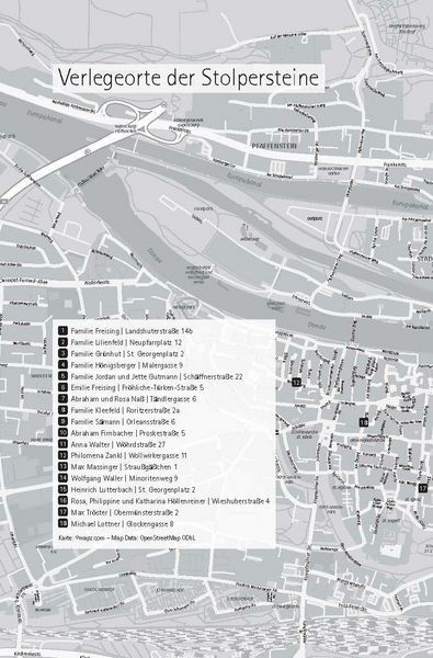 Produktbild: &bdquo;HIER WOHNTE &hellip;&ldquo; &ndash; Schicksale und Biografien hinter den Stolpersteinen der Stadt Regensburg.