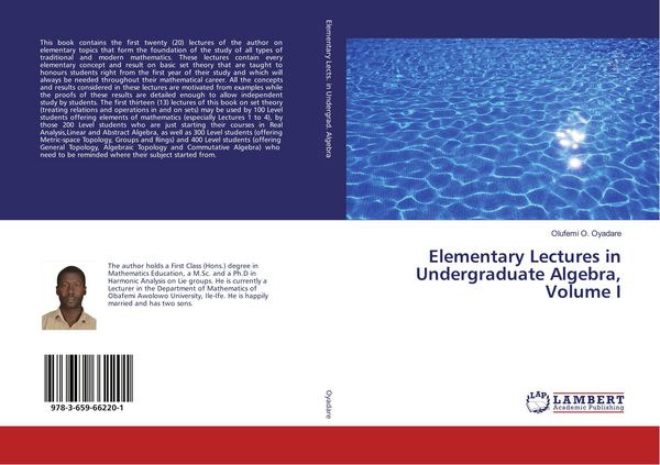 Produktbild: Elementary Lectures in Undergraduate Algebra, Volume I