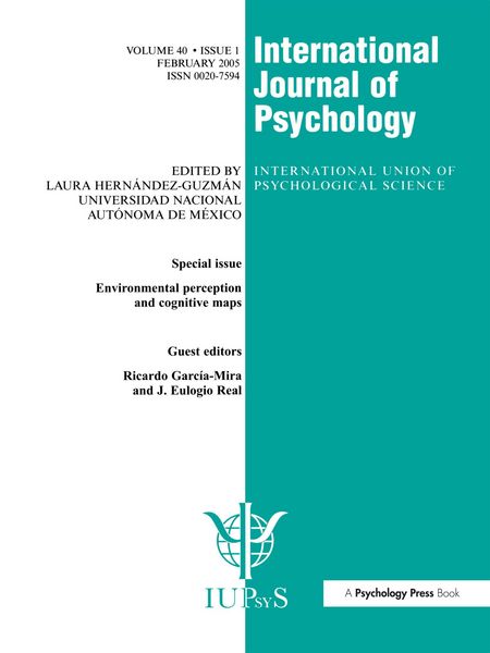 Produktbild: Environmental Perception and Cognitive Maps