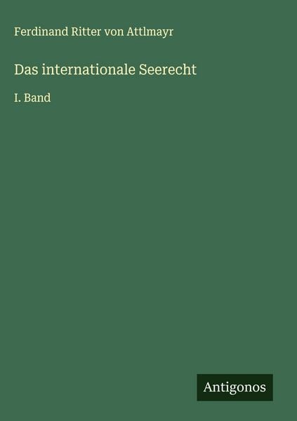 Produktbild: Das internationale Seerecht