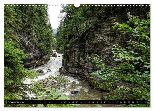 Produktbild: Allg&auml;u - Natur pur (Wandkalender 2026 DIN A3 quer), CALVENDO Monatskalender