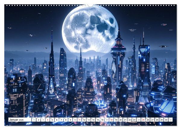 Produktbild: Universum der Tr&auml;ume (Wandkalender 2026 DIN A2 quer), CALVENDO Monatskalender