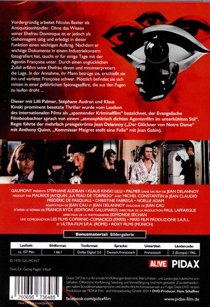 Produktbild: Der Mann mit der Torpedohaut / Spannender Kriminalfilm mit Starbesetzung (Pidax Film-Klassiker)