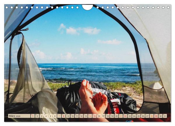 Produktbild: Let's start Camping (Wandkalender 2026 DIN A4 quer), CALVENDO Monatskalender