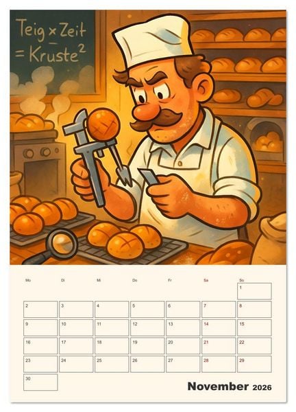 Produktbild: Berufe mal anders &ndash; Ein Jahr voller Job-Klischees (hochwertiger Premium Wandkalender 2026 DIN A2 hoch), Kunstdruck in Hochglanz