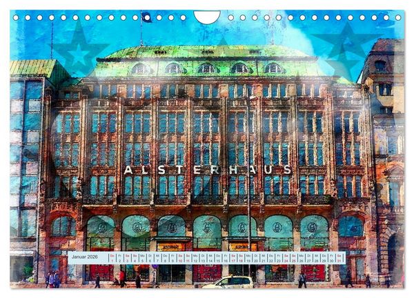 Produktbild: In Hamburg sagt man ... (Wandkalender 2026 DIN A4 quer), CALVENDO Monatskalender