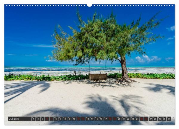 Produktbild: Inselparadies Sansibar (hochwertiger Premium Wandkalender 2026 DIN A2 quer), Kunstdruck in Hochglanz