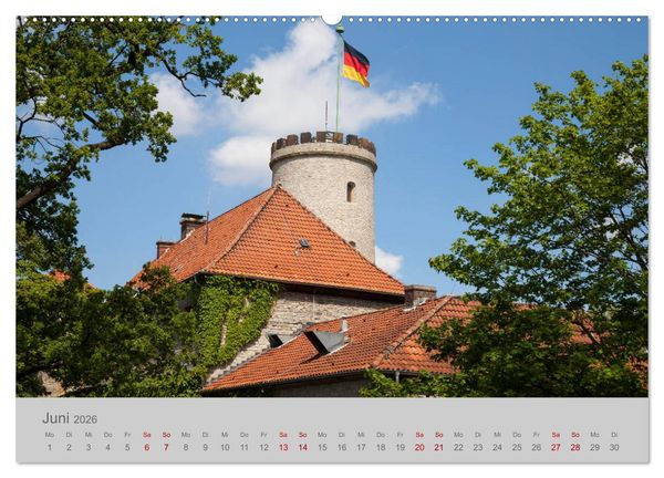 Produktbild: Bielefeld Am Rand des Teutoburger Waldes (hochwertiger Premium Wandkalender 2026 DIN A2 quer), Kunstdruck in Hochglanz