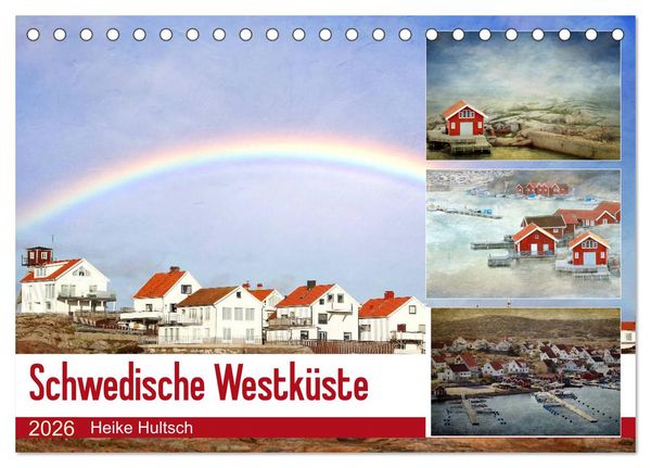 Schwedische Westküste (Tischkalender 2026 DIN A5 quer), CALVENDO Monatskalender