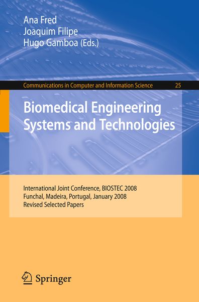 Produktbild: Biomedical Engineering Systems and Technologies