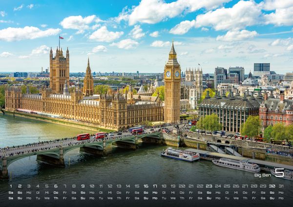 Produktbild: England &ndash; It&rsquo;s Tea Time - 2027 - Kalender DIN A2