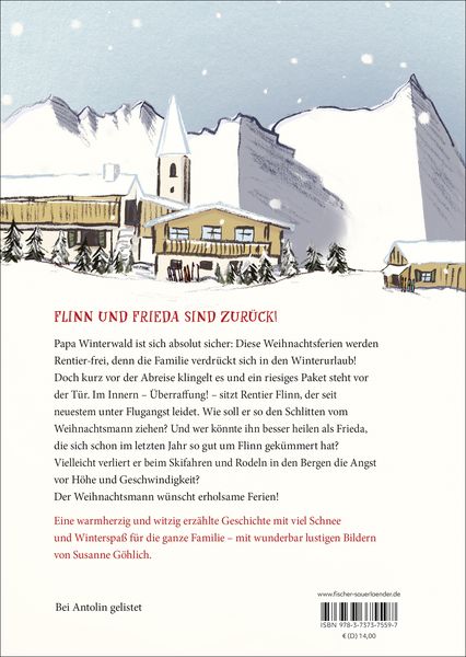Produktbild: Es d&uuml;st ein Rentier durch den Schnee