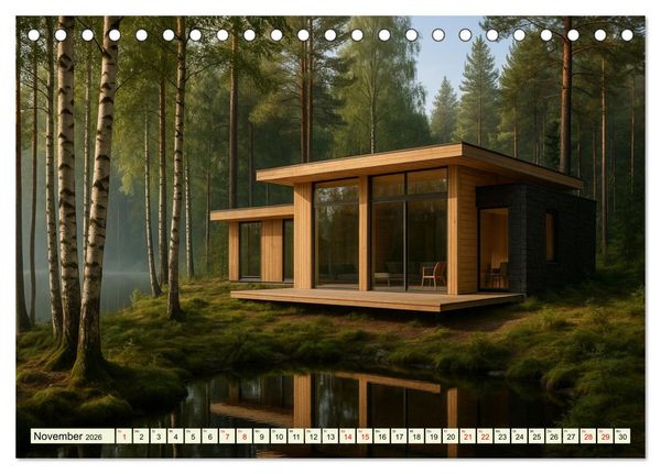 Produktbild: Paradiese der Stille - Orte zum Tr&auml;umen (Tischkalender 2026 DIN A5 quer), CALVENDO Monatskalender