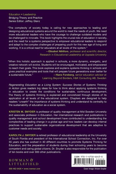 Produktbild: Regenerating Education as a Living System
