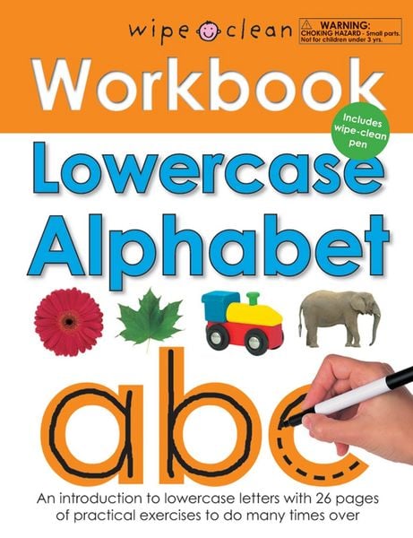 Produktbild: Priddy, R: Wipe Clean Workbook Lowercase Alphabet