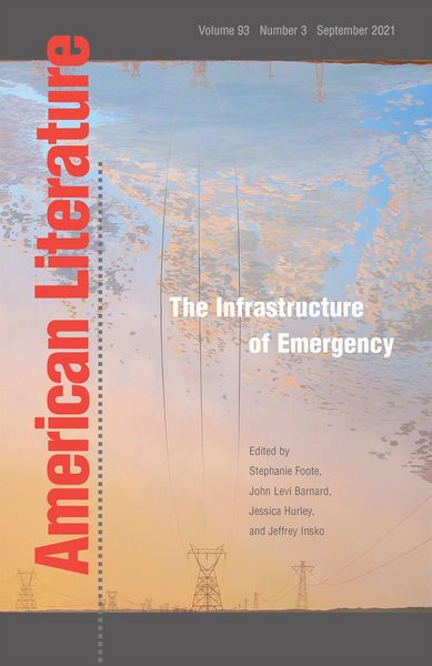 Produktbild: The Infrastructure of Emergency