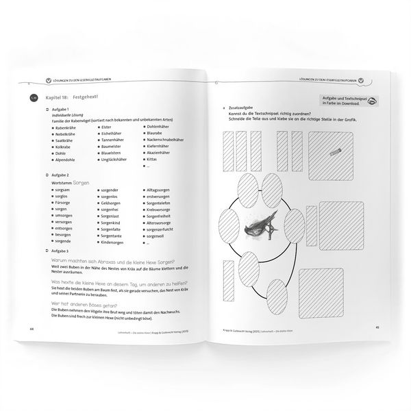 Produktbild: Die kleine Hexe &ndash; Otfried Preu&szlig;ler &ndash; Lehrerheft