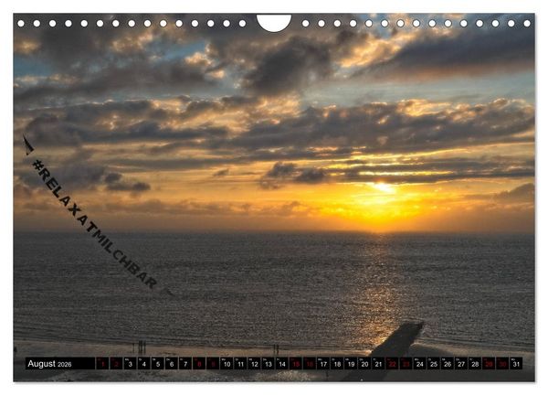 Produktbild: Norderney - von barfuss bis Cocktail (Wandkalender 2026 DIN A4 quer), CALVENDO Monatskalender