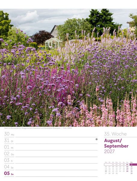 Produktbild: Gartengl&uuml;ck Wochenplaner Kalender 2027