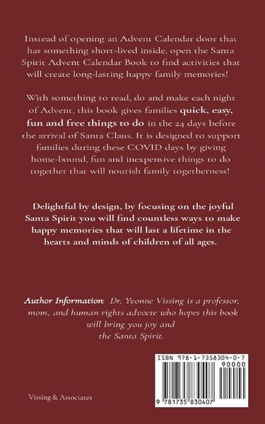 Produktbild: A Santa Spirit Advent Calendar Book