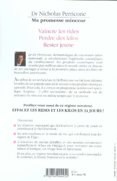 Produktbild: Vaincre les rides, perdre des kilos, rester jeune
