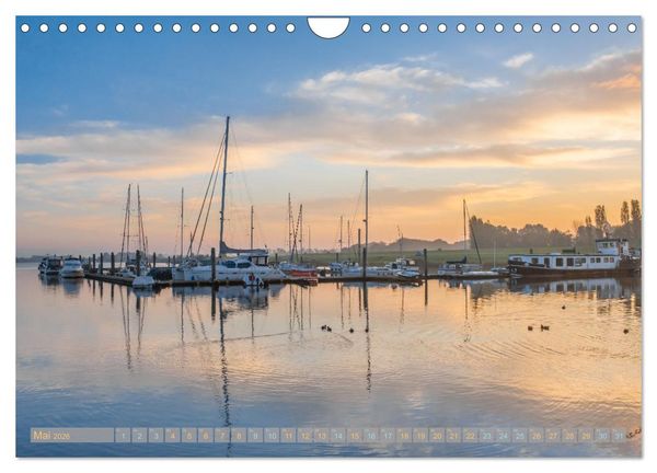 Produktbild: Greetsiel in Ostfriesland (Wandkalender 2026 DIN A4 quer), CALVENDO Monatskalender